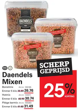 Sligro Daendels Mixen aanbieding