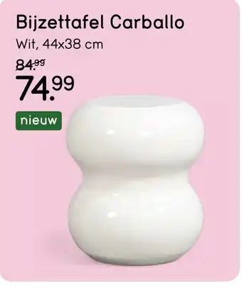 Leen Bakker Bijzettafel Carballo aanbieding