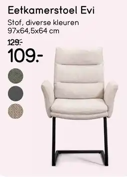 Leen Bakker Eetkamerstoel Evi aanbieding