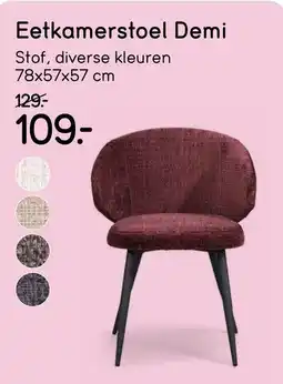 Leen Bakker Eetkamerstoel Demi aanbieding