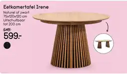 Leen Bakker Eetkamertafel Irene aanbieding