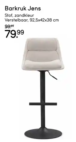 Leen Bakker Barkruk Jens aanbieding