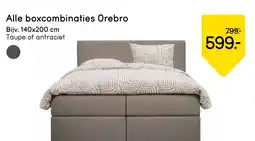 Leen Bakker Alle boxcombinaties Orebro aanbieding