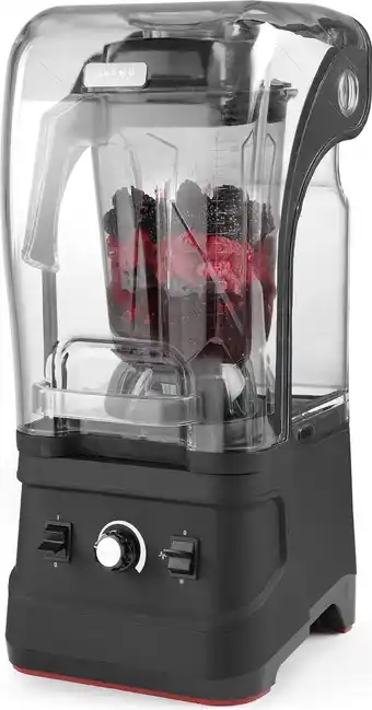 Bol.com Blender met geluiddempende kap | 230 V / 1680 W | 252x258x(h)547 mm aanbieding
