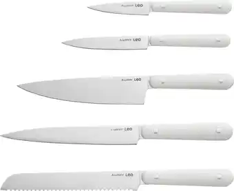 Bol.com LEO 5-delige complete messenset Glints Spirit - Wit aanbieding