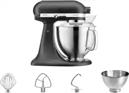 Coolblue KitchenAid 5KSM185PSEBK Vulkaanzwart aanbieding