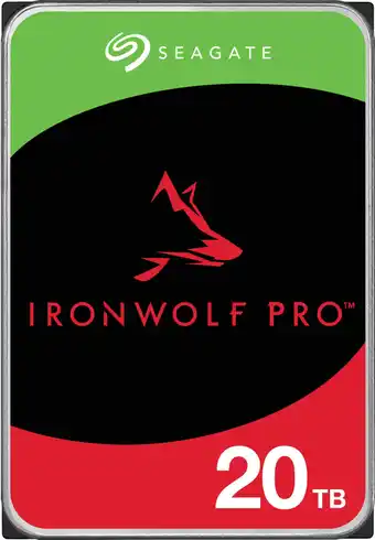 Coolblue Seagate IronWolf Pro 20TB aanbieding