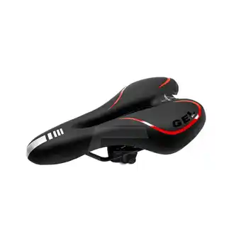 ANWB Voltano Gel Fietszadel Met Uitsparing Rood aanbieding
