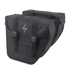 ANWB Voltano Dubbele Fietstas 24 L Urban Flow XL Zwart aanbieding