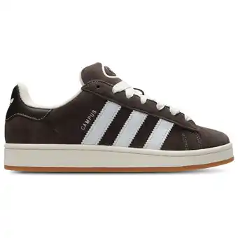 Foot Locker Adidas Campus Sneakers Heren - Bruin - Maat 42 2/3 - Suède aanbieding