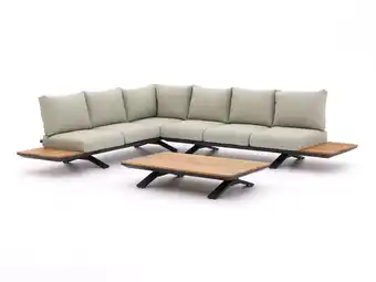 Kees Smit SUNS Stockholm hoek loungeset 3-delig links aanbieding