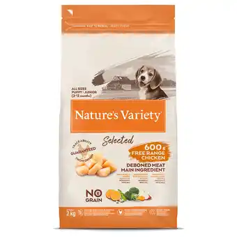 Zooplus Nature's Variety Selected Junior Scharrelkip Hondenvoer - 2 kg aanbieding