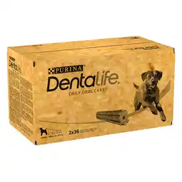 Zooplus 30% korting! Purina Dentalife DuraPlus hondensnacks - Large (72 sticks) (24 x 106 g) aanbieding