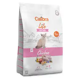 Zooplus Dubbelpak: 2x6kg Calibra Cat Life Kitten Kip Kattenvoer Droog aanbieding
