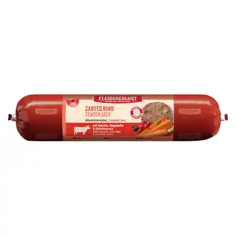 Zooplus Fleischeslust natvoer voor honden – 8 x 400 g - Malse rund met wortel, rozenbottel & pompoenpitten aanbieding