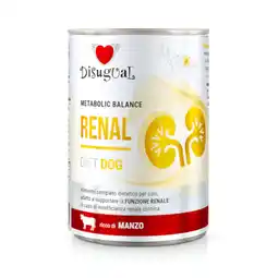 Zooplus voordeelverpakking Disugual Renal voor honden 24 x 400 g - Rund aanbieding