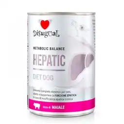 Zooplus 6x400g Disugual Metabolic Balance Hepatic Dog Pig nat hondenvoer aanbieding
