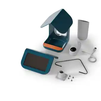 Zooplus Bird Buddy Smart vogelvoederhuisje met zonnedak L 16 x B 17,5 x H 23 cm Vogel aanbieding