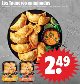 Dirk Los Taqueros empanadas aanbieding