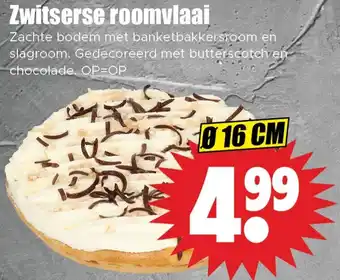 Dirk Zwitserse roomvlaai aanbieding