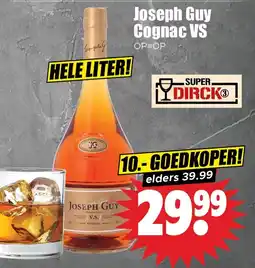 Dirk Joseph Guy Cognac VS aanbieding