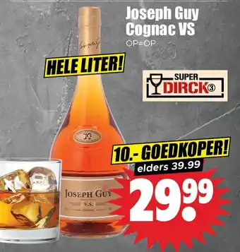 Dirk Joseph Guy Cognac VS aanbieding