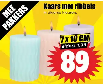 Dirk Kaars met ribbels aanbieding