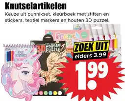 Dirk Knutselartikelen aanbieding