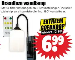 Dirk Draadloze wandlamp aanbieding