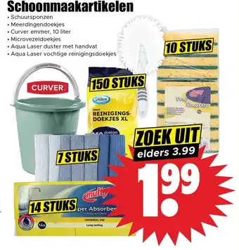 Dirk Schoonmaakartikelen aanbieding