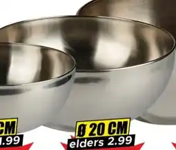 Dirk RVS schaal aanbieding