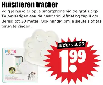 Dirk Huisdieren tracker aanbieding