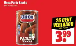Dirk Unox Party knaks aanbieding
