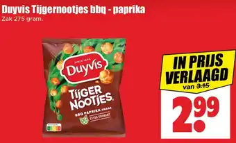 Dirk Duyvis Tijgernootjes bbq - paprika aanbieding