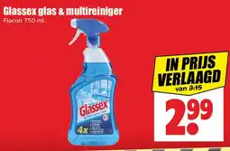 Dirk Glassex glas & multireiniger aanbieding