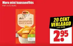 Dirk Mora mini kaassoufflés aanbieding