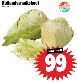 Dirk Hollandse spitskool aanbieding