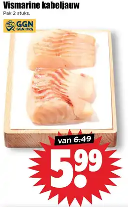 Dirk Vismarine kabeljauw aanbieding
