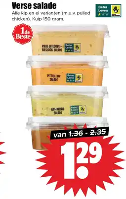 Dirk Verse salade aanbieding