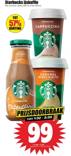 Dirk Starbucks ijskoffie aanbieding
