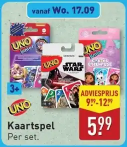 ALDI Kaartspel aanbieding