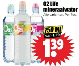 Dirk 02 Life mineraalwater aanbieding