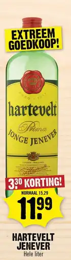 Dirk Hartevelt jenever aanbieding