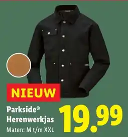 Lidl Parkside Herenwerkjas aanbieding
