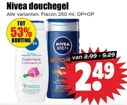 Dirk Nivea douchegel aanbieding