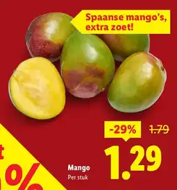 Lidl Mango aanbieding