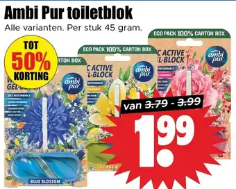 Dirk Ambi Pur toiletblok aanbieding