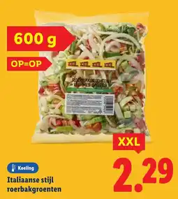 Lidl Italiaanse stijl roerbakgroenten aanbieding