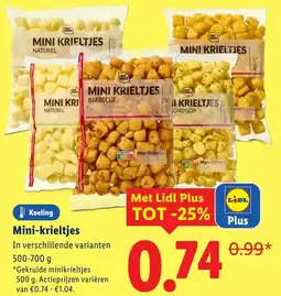 Lidl Mini-krieltjes aanbieding