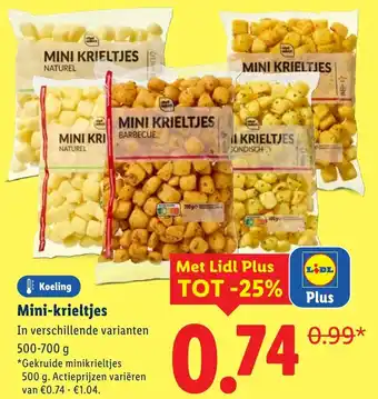 Lidl Mini-krieltjes aanbieding